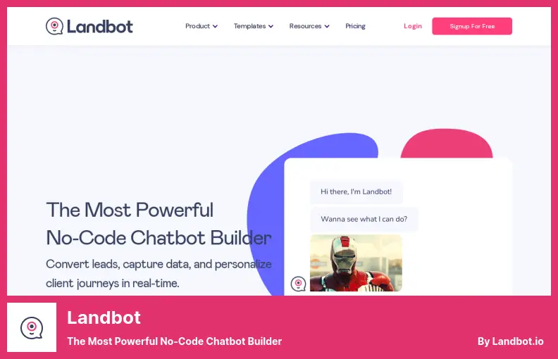 Landbot Plugin - The Most Powerful No-Code Chatbot Builder
