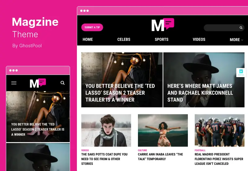 Magzine Theme - BuddyPress, Membership, Review Multipurpose WordPress Theme
