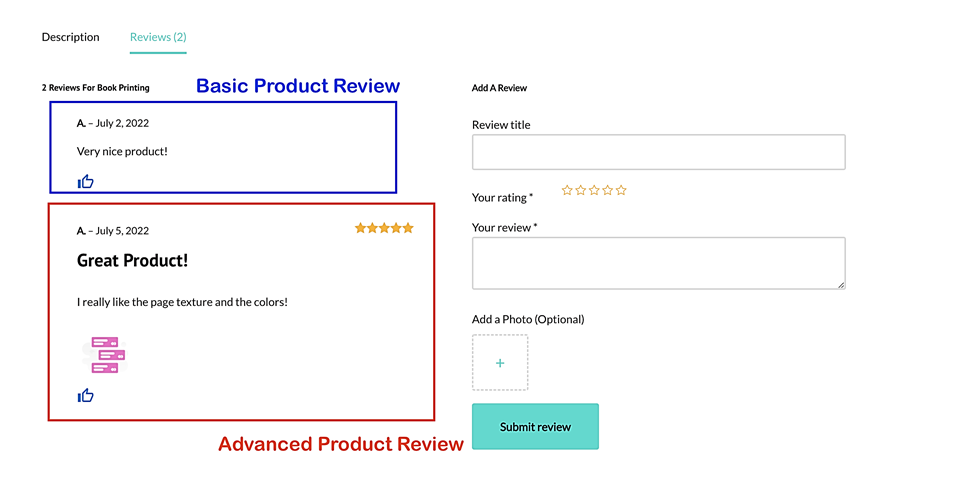 WordPress plugin for product reviews.