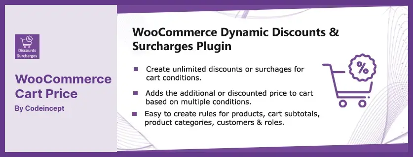 WooCommerce Cart Price Plugin - Discounts & Extra Fees Plugin
