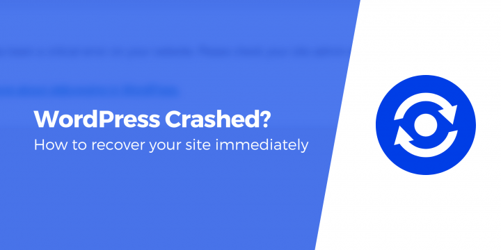 WordPress Crashed? Fix Your Site Immediately