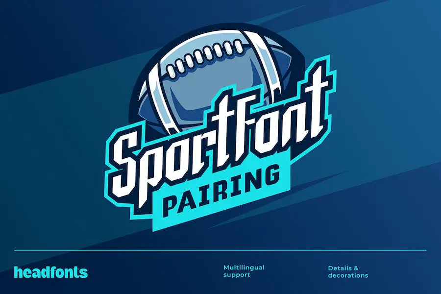 Sport Font Pairing - 