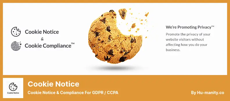 Cookie Notice Plugin - Cookie Notice & Compliance For GDPR / CCPA