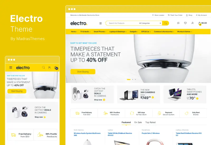 Electro Theme - Electronics Store WooCommerce Theme
