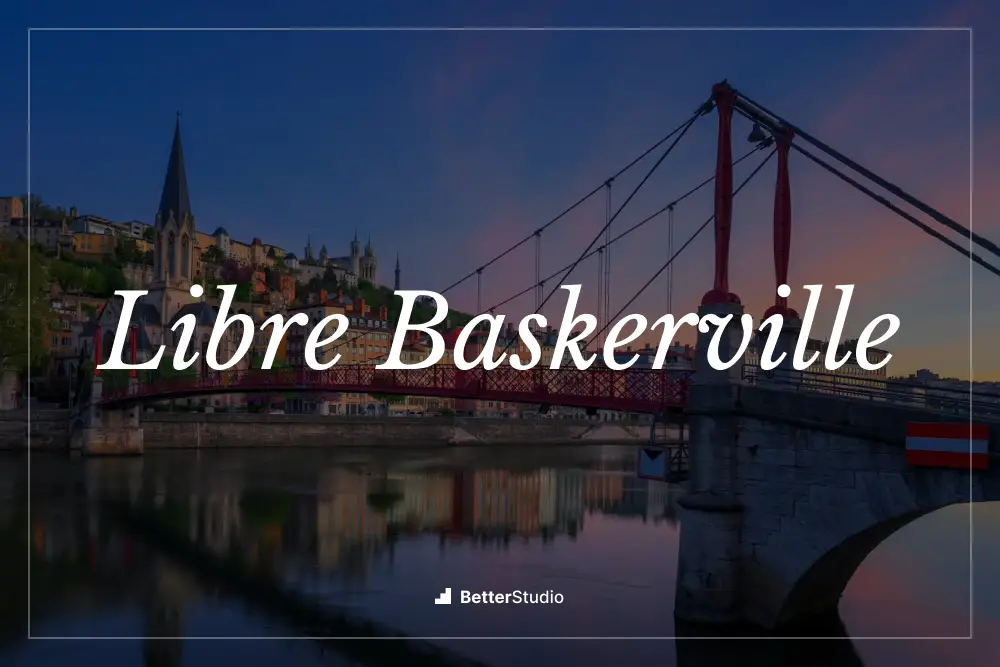 Libre Baskerville - 