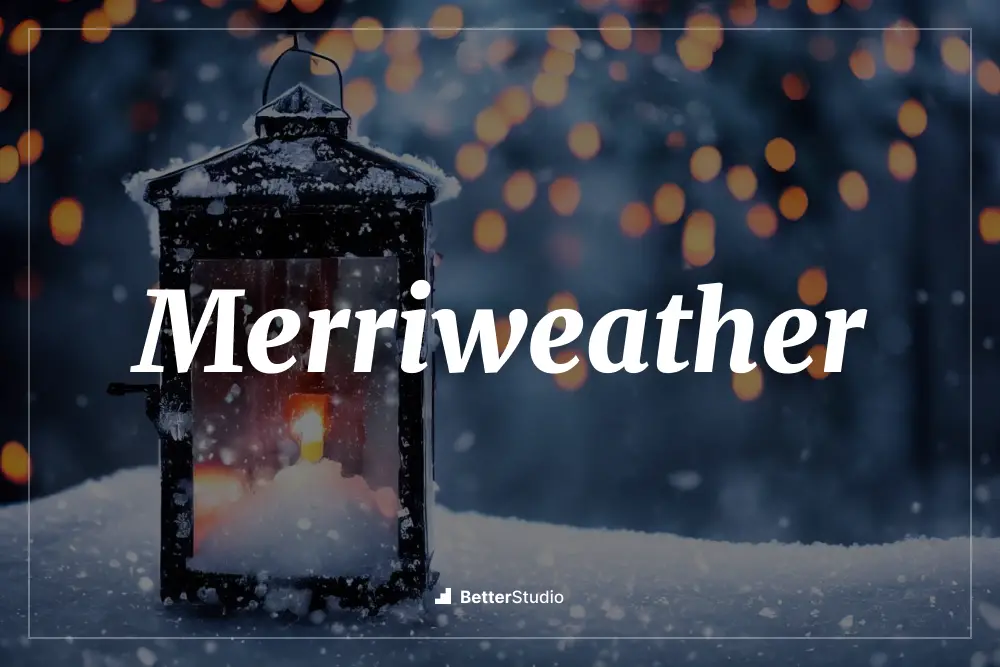 Merriweather - 