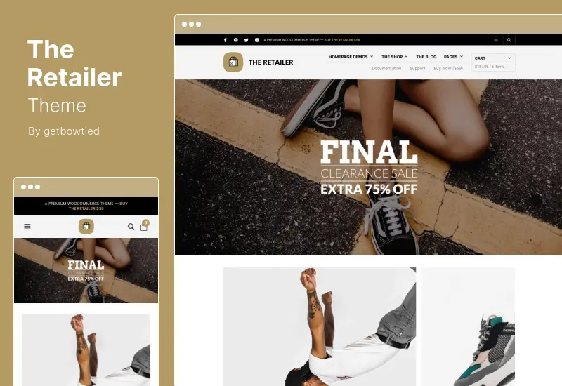 The Retailer Theme - The Retailer is a Featured, Top Selling Multipurpose WooCommerce Theme