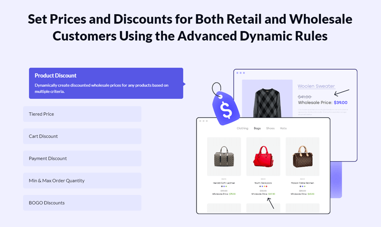 Set Dynamic Pricing Rules - WholesaleX WooCommerce Wholesale Plugin