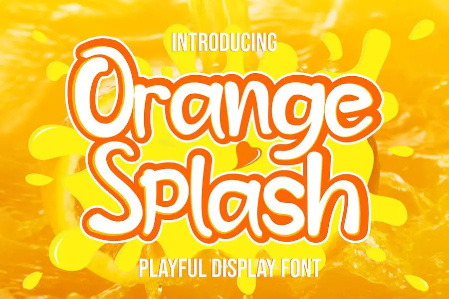Orange Splash - 