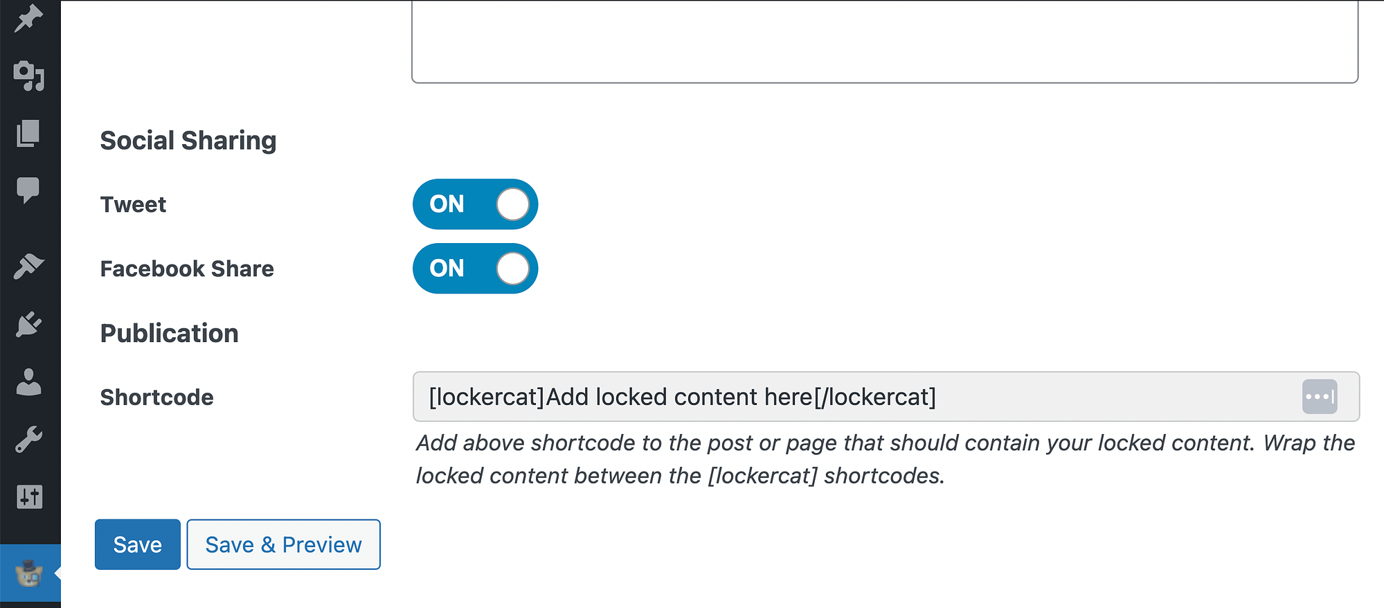 Locker Cat shortcodes to restrict content in WordPress.