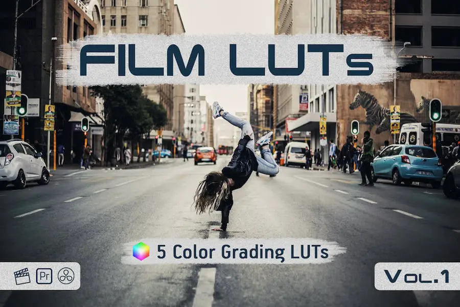 Film LUTs for Final Cut, Filmora, Premiere Pro - 