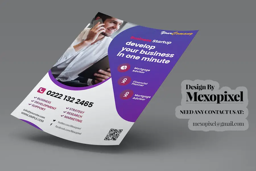 Corporate Flyer Business Promotion Template - 