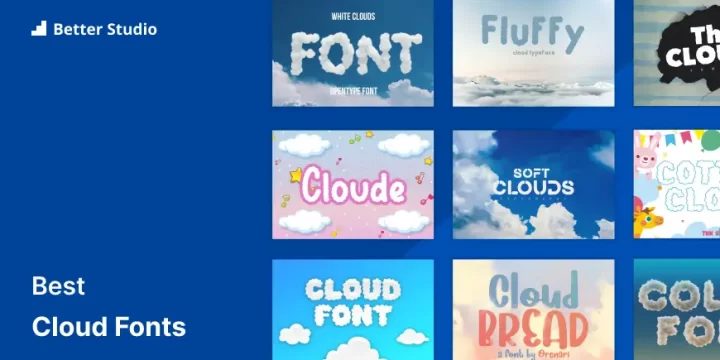 17 Best Cloud Fonts 🌩️ Discover the perfect fonts!