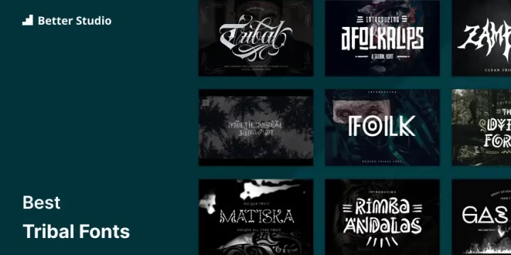 21 Best Tribal Fonts 🖤 Embrace the Artistry of Tribal Typography!