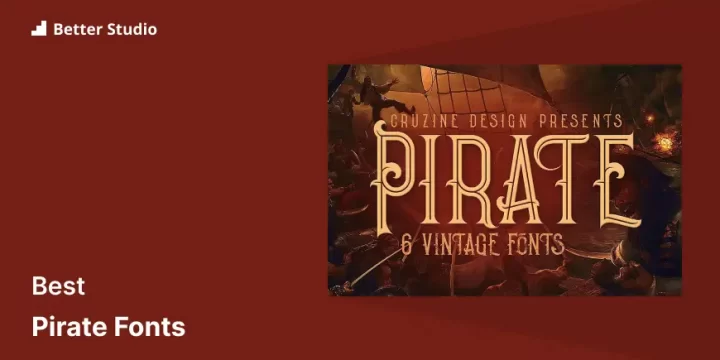 24 Best Pirate Fonts 🏴‍☠️ for Captivating Graphic Design!