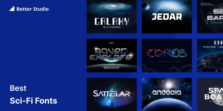 26 Best Sci-Fi Fonts [Free & Premium] 🛸