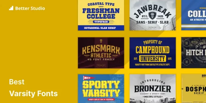 Boost Your Design Projects with the Best Varsity Fonts of 2023! 🥇