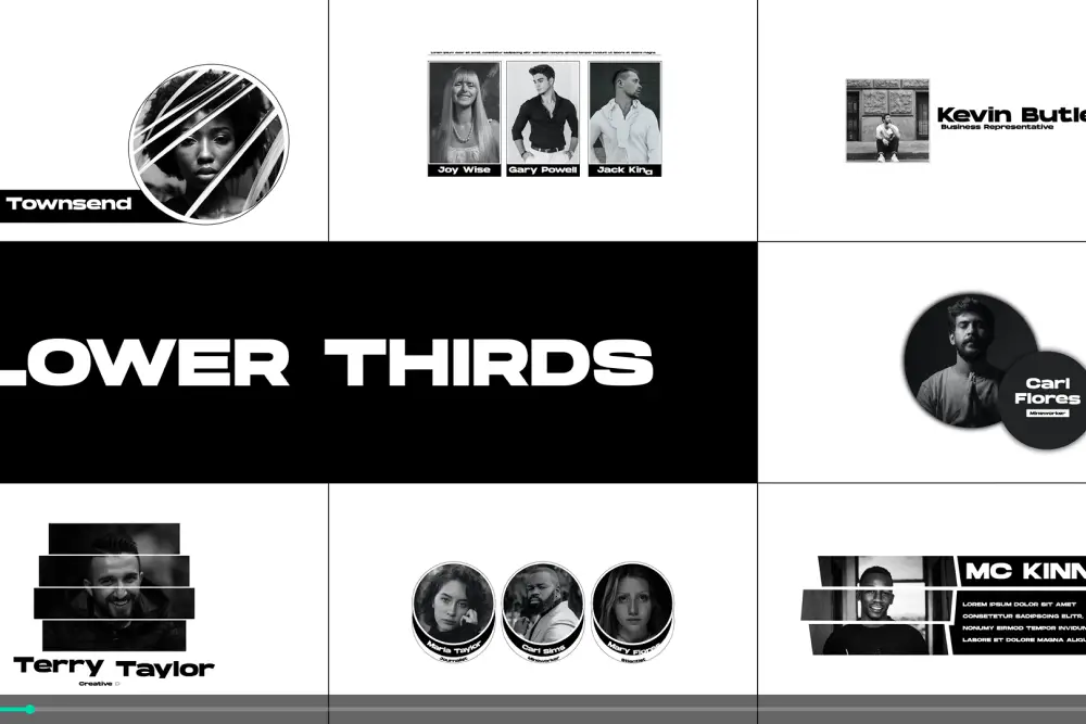 Lower Thirds 1.0 | Premiere Pro Templates - 