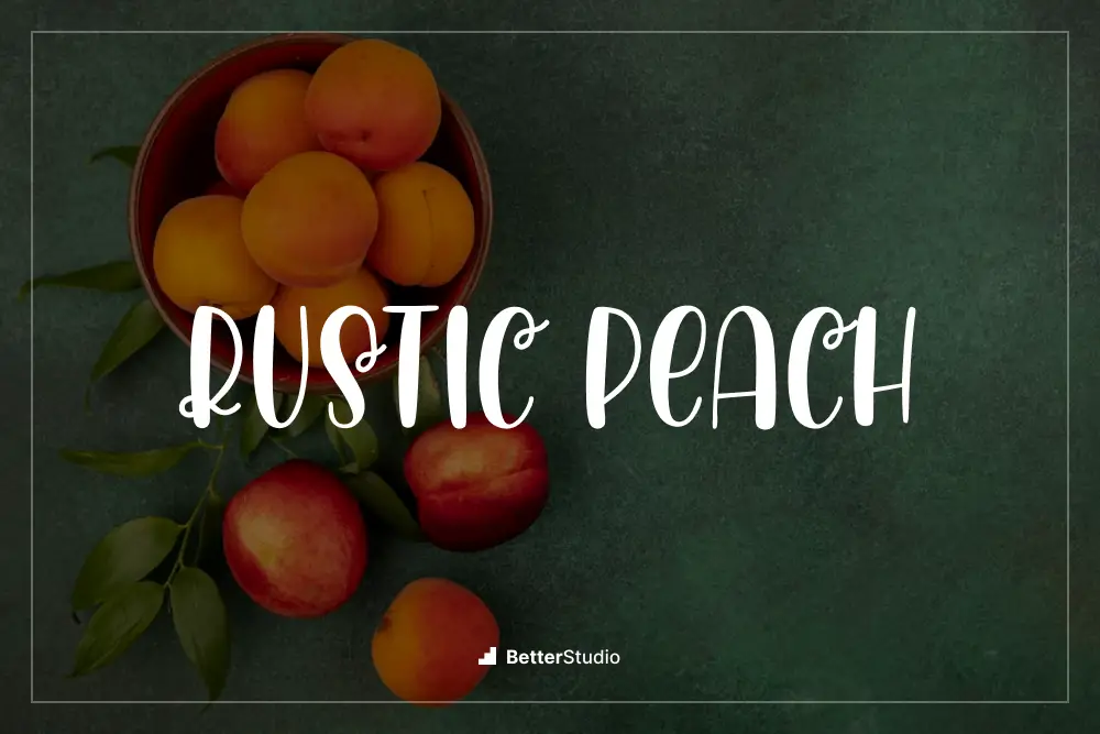 Rustic Peach - 