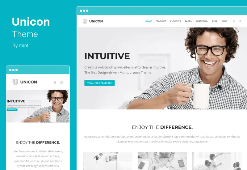 Unicon Theme - Design Driven Multipurpose WordPress Theme