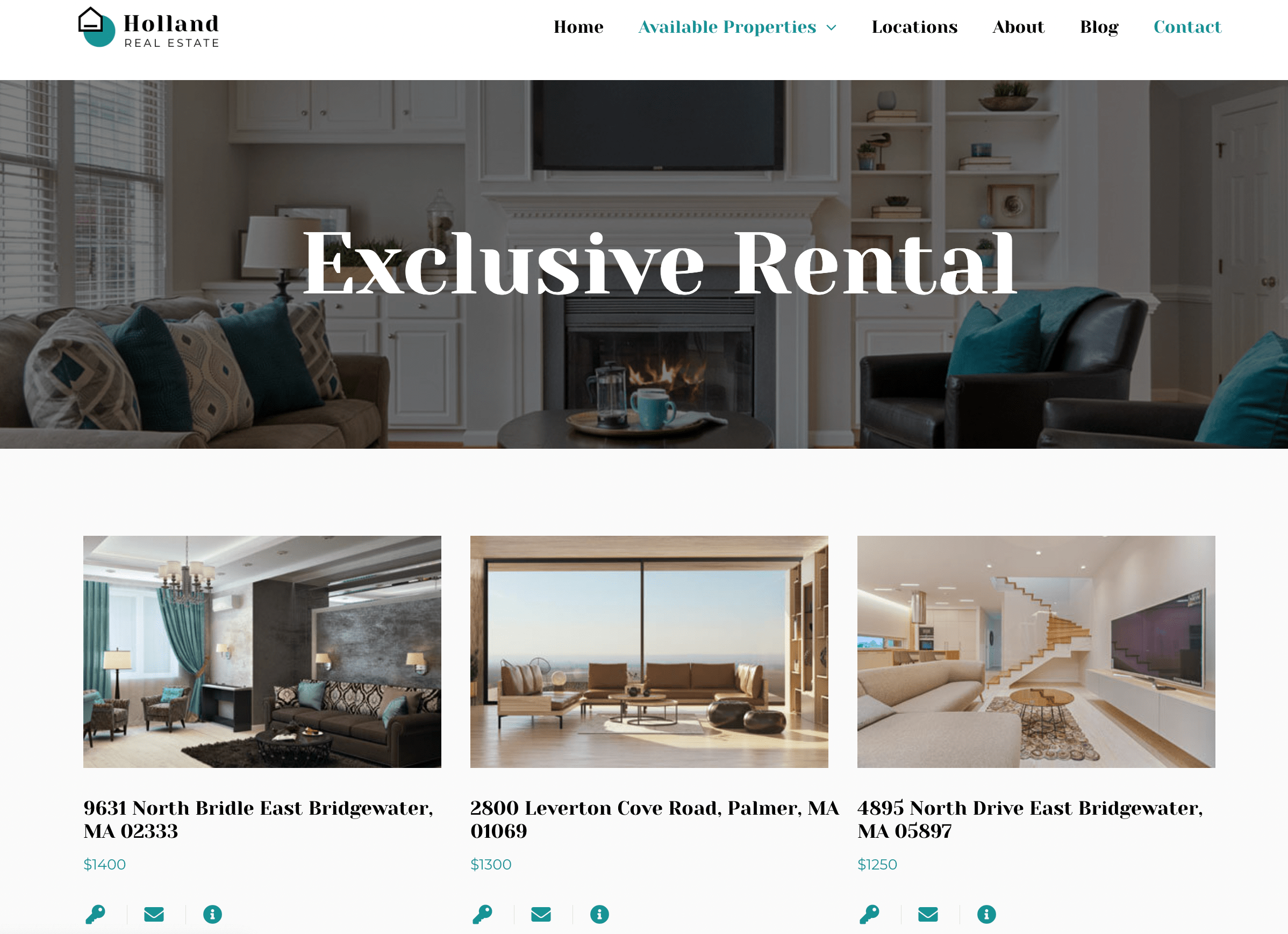 A real estate template for the Astra theme.