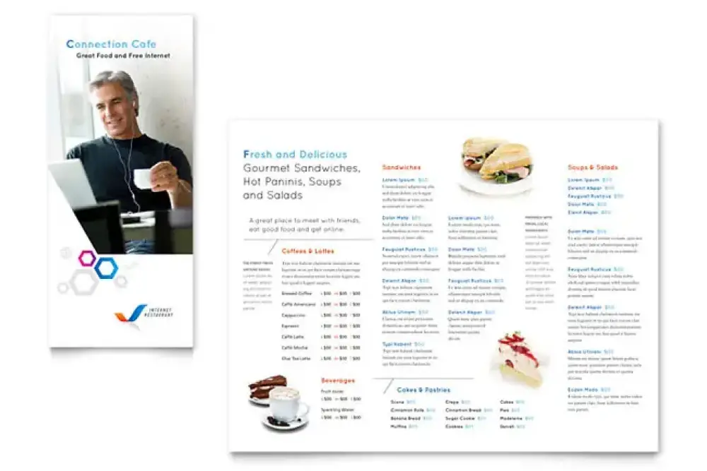 Free Printable Restaurant Menu Template - 