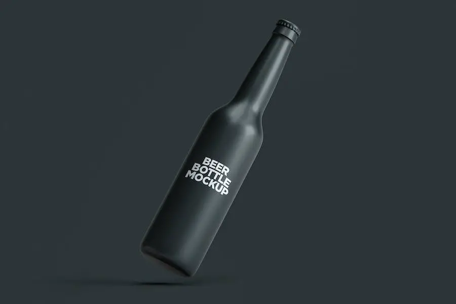 Beer Bottle Mockup - 