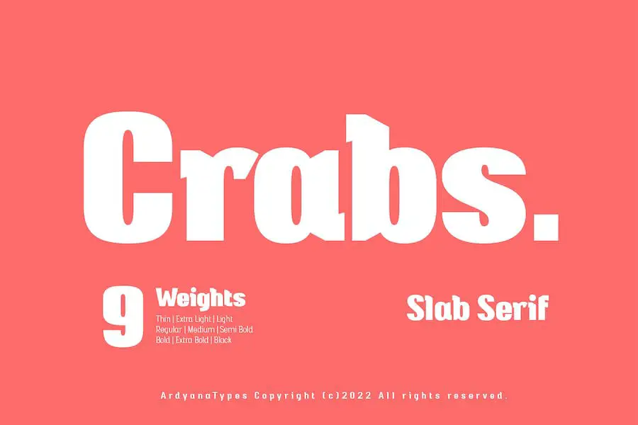 Crabs Slab - 