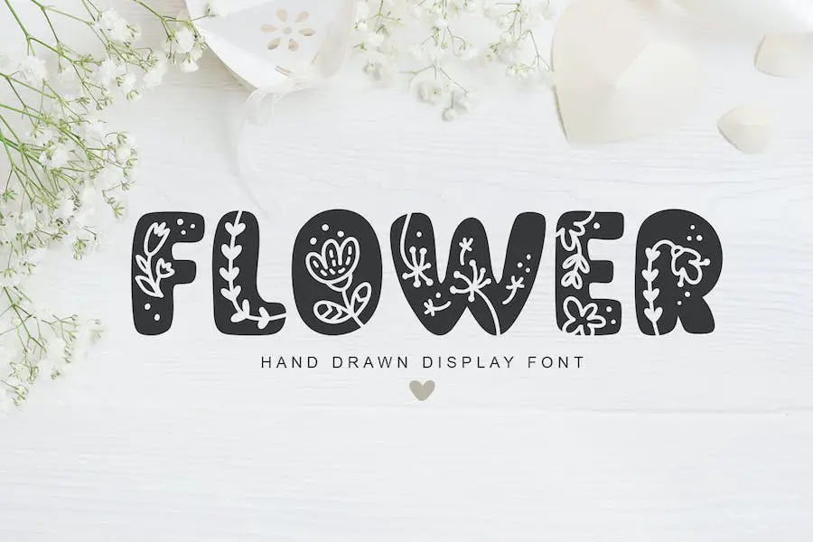 Flower Hand Drawn - 