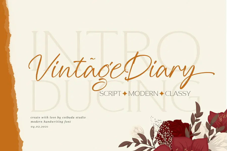 Vintage Diary - 