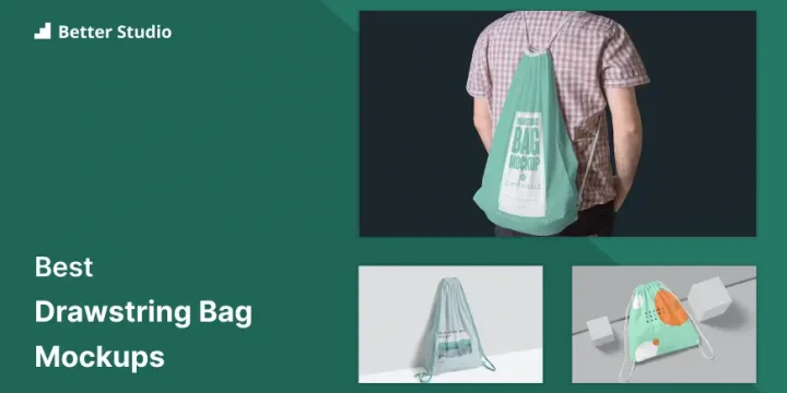 15 Best Drawstring Bag Mockups 🎒 2023 (Free & Premium)