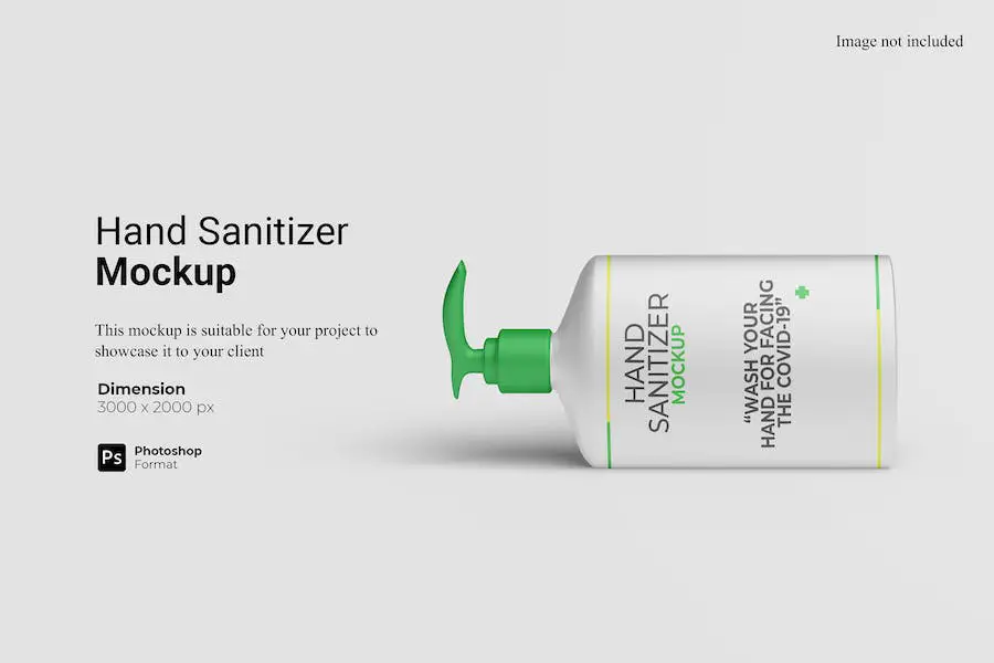 Hand Sanitizer Mockup - 