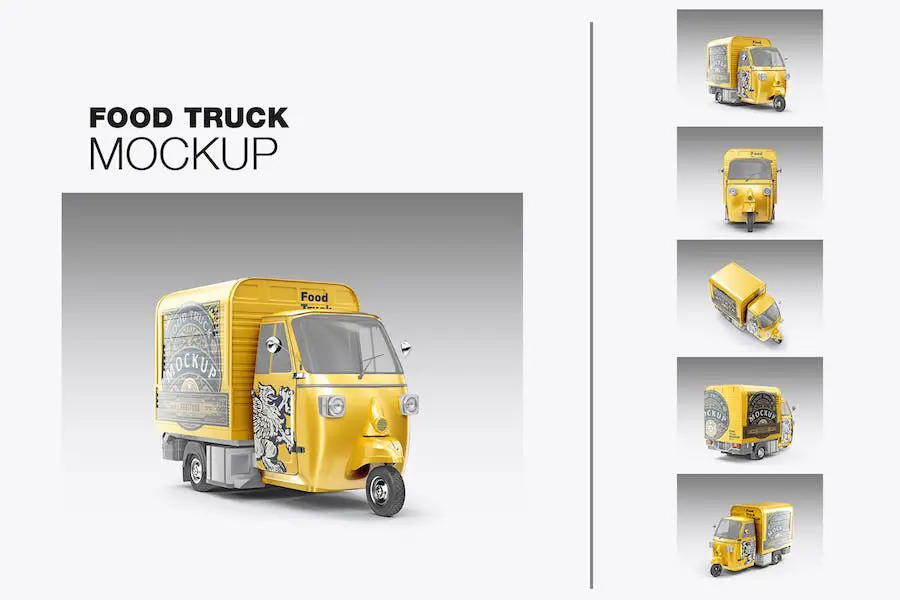 Food Truck Mockup - 