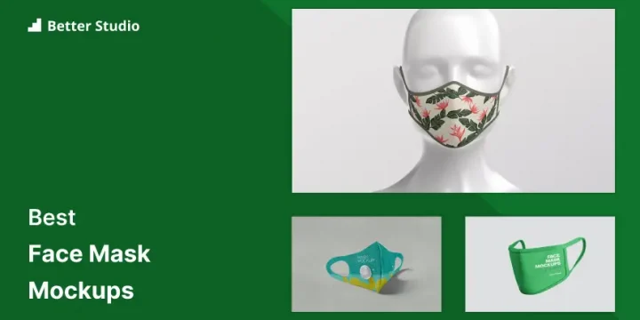 20 Best Face Mask Mockups 😷 2023 (Free & Premium)