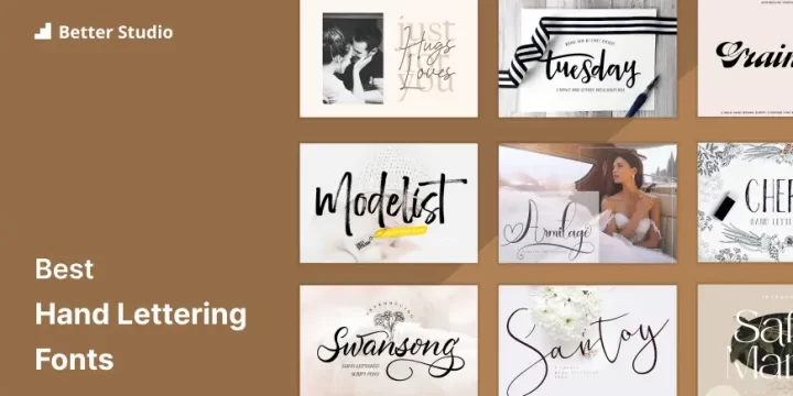 37 Best Hand Lettering Fonts ✍ Perfect for Graphic Designers!