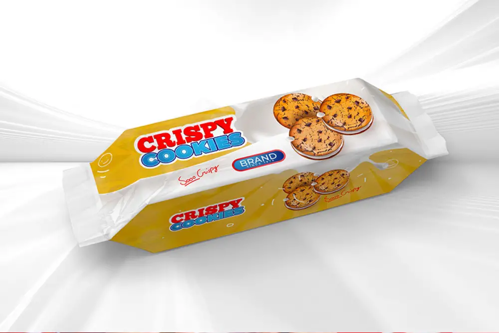 Biscuit & Cookie Packaging Mockup - 