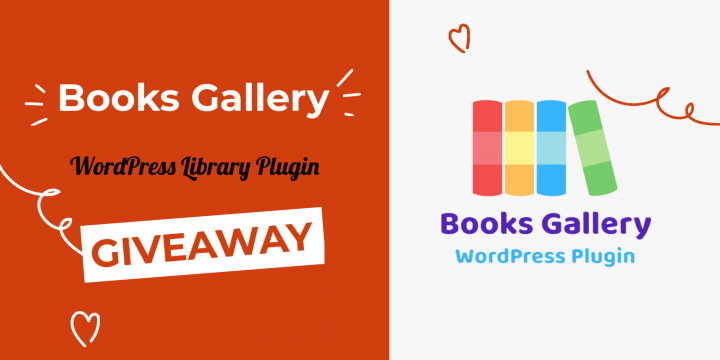 Books Gallery Giveaway – Win a Professional License for 5 Sites