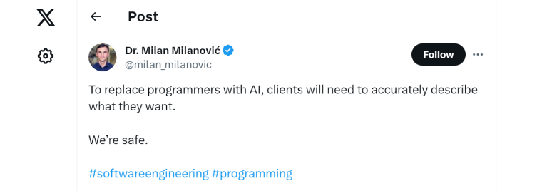 AI taking jobs
