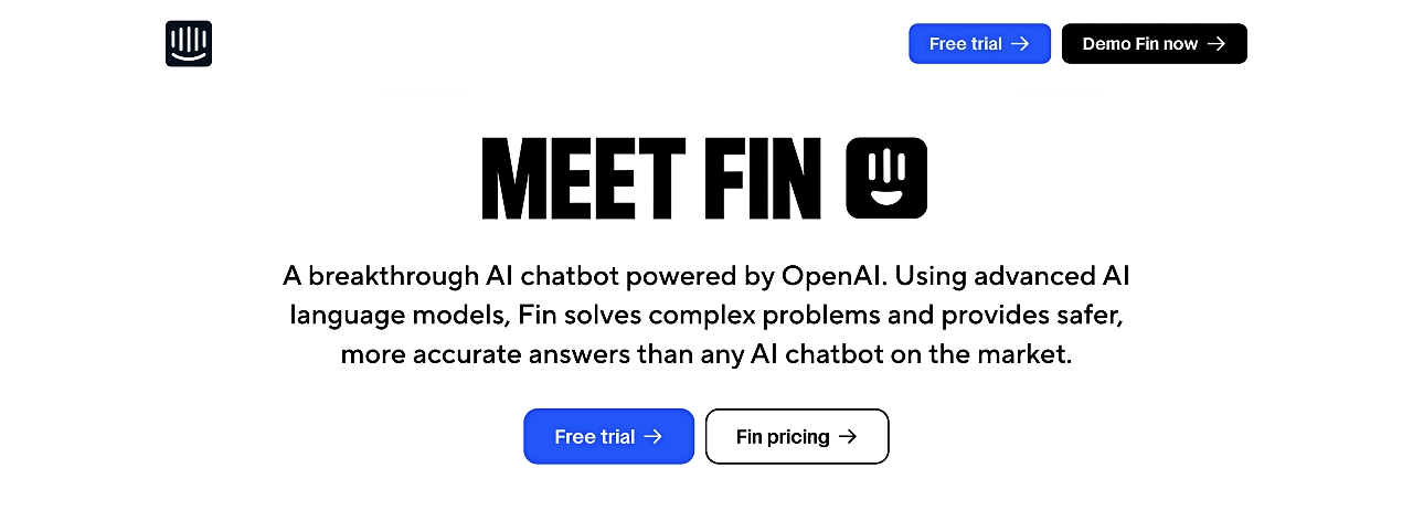 Fin AI chatbot is an excellent tool to use as part of an AI customer service strategy
