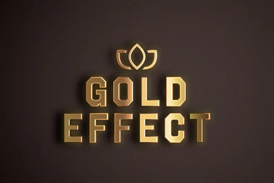 Gold Text Effect - 