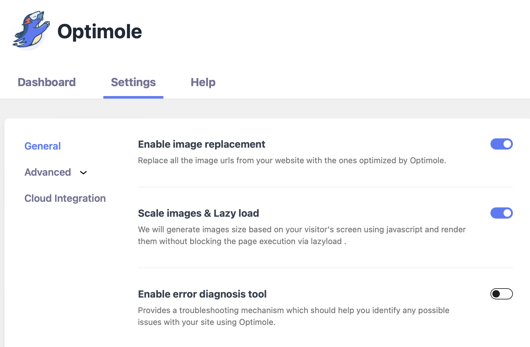 How to optimize images using Optimole.