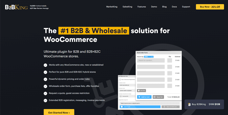 Introducing B2BKing WooCommerce Wholesale Plugin