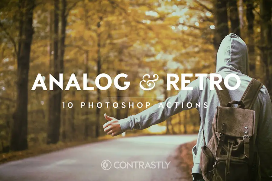 Analog & Retro Photoshop Actions - 