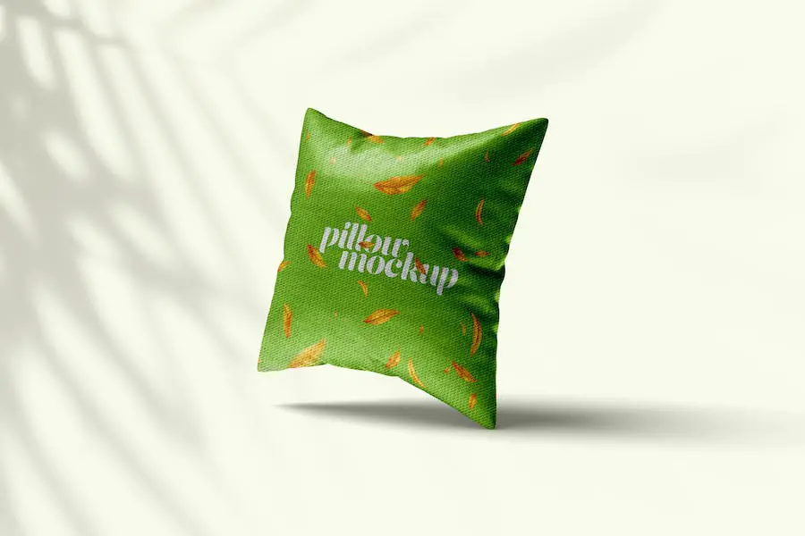 Green Pillow Mockup - 