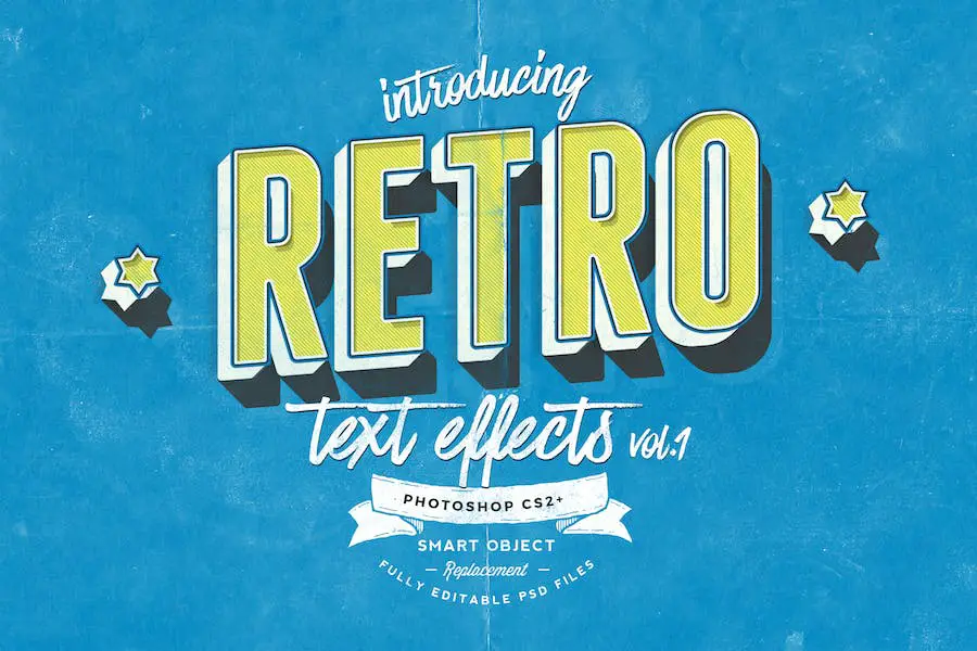 Retro Text Effects - 