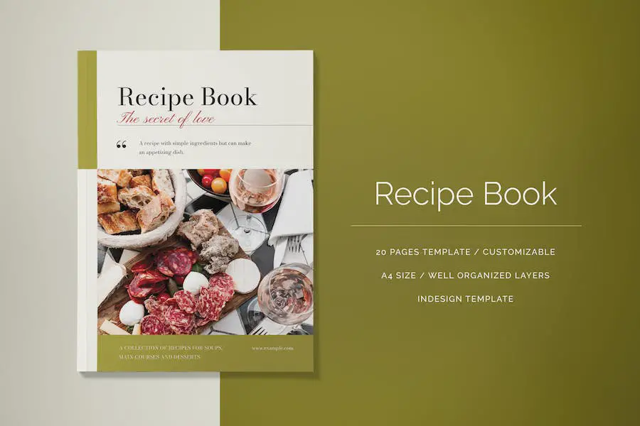 Recipe Book Indesign - 
