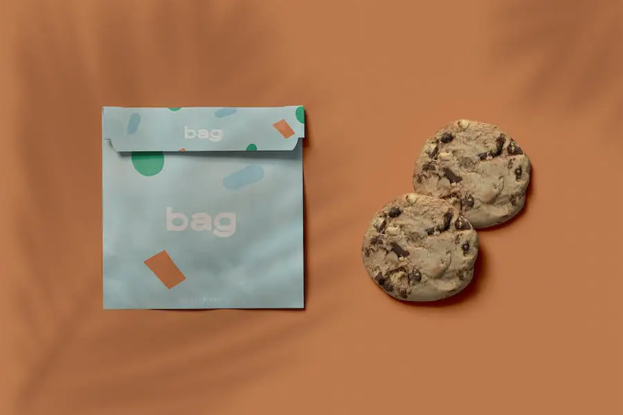 Bag And Cookie Mockup - 