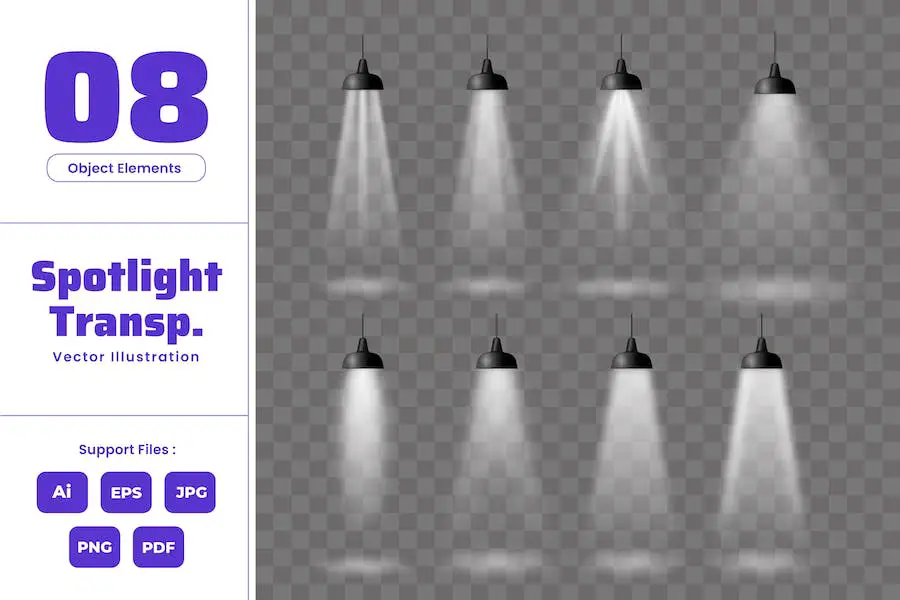 Stage Lightning or Spotlight Light Effect - 