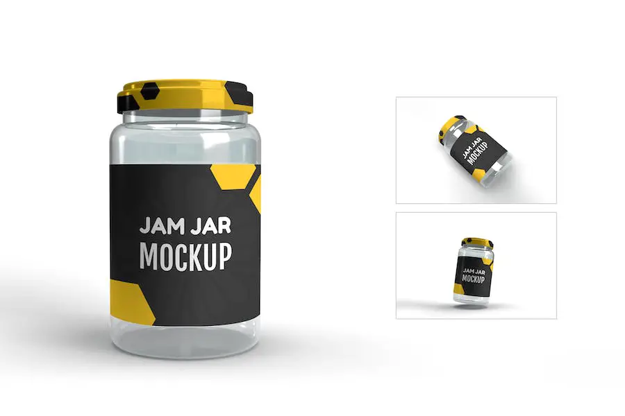 Jars Packaging Mockup - 