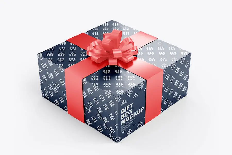 Gift Box Mockup - 